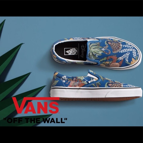 Vans Shoes - Vans x Disney Jungle Book Slip Ons - Size 7.5